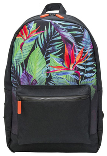 Рюкзак Action! Цветные листья черный 21 л