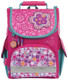 Ранец школьный Tiger Family Nature Quest Spring Time розовый