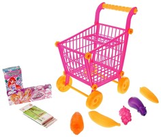 Игровой набор "Волшебные покупки", феи ВИНКС, тележка, муляжи фруктов и денег Winx