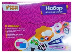 Набор для творчества "Сладкие украшения", масса для лепки, аксессуары Color Puppy