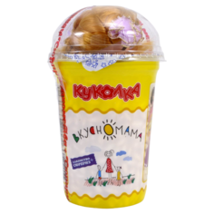 Воздушный рис с игрушкой Вкусномама в стакане Куколка 70 г