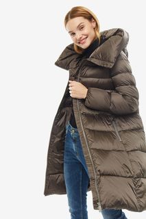 Пуховик женский add WAW557 серый 40 IT