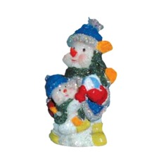 Новогодняя свеча Snowmen Е40435 Разноцветный