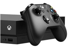 Игровая приставка Microsoft Xbox One X 1TB + Forza Horizon 4 + Lego DLC (CYV-00469)