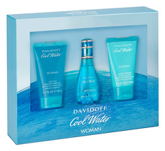Парфюмерные наборы Davidoff Cool Water Woman 30+50+50 мл