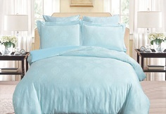 Постельное белье жаккард Cleo 013-SC евро