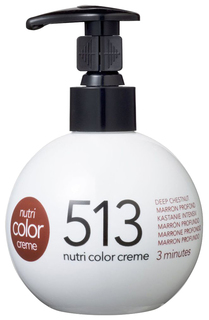 Краска для волос Revlon Professional Nutri Color Creme 513 Глубокий ореховый 270 мл