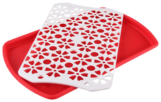 Сушилка для посуды Альтернатива M5631 Красный Alternativa