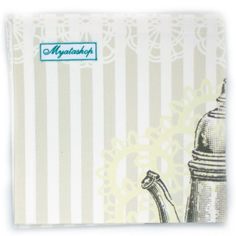 Салфетка Полоса, кофейник Myatashop