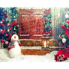 Световое панно Snowhouse 40 см LM-JH13-046