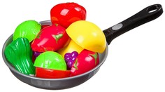 Набор сковородка с овощами на липуч. в сетке 31х19 см, арт. 3013C. Shenzhen Toys