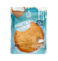 Fit Kit Protein Cookie 40 г Кокосовый крем