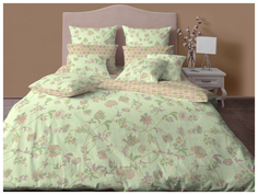 Комплект постельного белья Хлопковый Край цветочные сны семейный