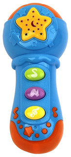 SHANTOU Микрофон Потеша с проектором, мелодиями и звук.эффект JB201782