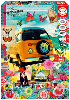 Пазл "В добрый путь" (1000 деталей) Educa