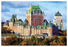 Пазл "Замок Фронтенак, Квебек" (1000 деталей) Educa