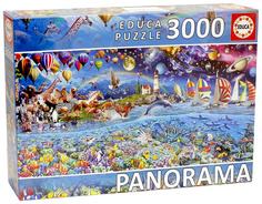 Пазл-панорама "Жизнь" (3000 деталей, фрагмент) Educa