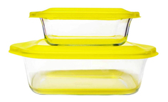 Набор форм для духовки/СВЧ Frybest 2p set Yellow