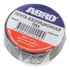Изолента ABRO ЕT-912 Черный