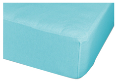 Простыня Cleo На резинке 180x200x20 бирюзовый