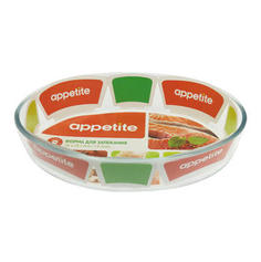 Форма для запекания Appetite PL12 овальная 1,6л 26х18х6см