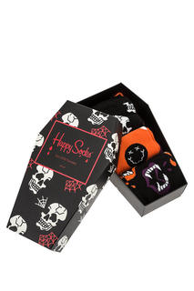 Набор носков мужских Happy Socks XHAL08 9300 черных 36-40 EU