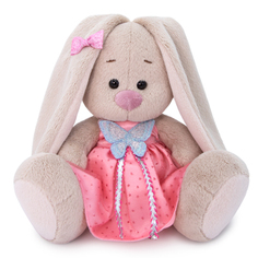 Мягкая игрушка BUDI BASA SidX-314 Зайка Ми в сарафане с бабочкой 15см