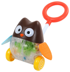 Каталка на палочке "Совенок" Yako Toys