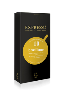 Капсулы Expresso Brasiliano подходят для кофемашин Nespresso