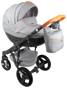 Коляска 3 в 1 Adamex Monte Carbon D9
