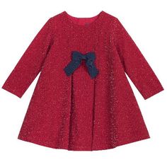 Платье детское Chicco длинный рукав р. 104 цв.красный