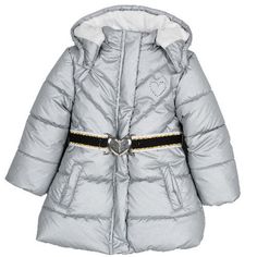 Куртка Chicco для девочек р.122 цв.светло-серый