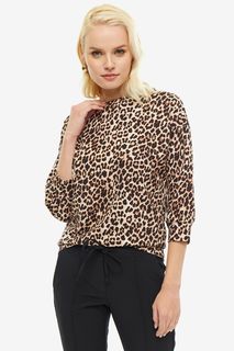 Футболка женская COMMA 81.908.41.8787 80A9 коричневая 42 DE