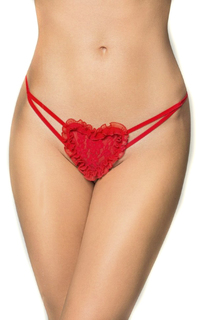 Игривые трусики в форме сердца Soft Line