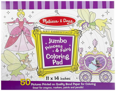 Раскраска Принцесса и Фея Melissa and Doug 4263