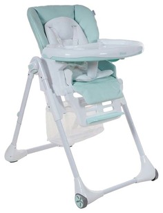 Стул для кормления Pituso "Еlcanto", eco кожа, лазурный