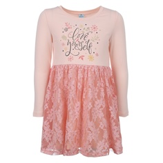 Платье Goldy Персиковый р.98