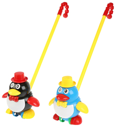 Каталка с ручкой Пингвин 2 вида, 17*16*13см ,PAC, арт.0339 Shenzhen Toys