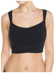 Майка бесшовная укороченная для кормящих женщин ФЭСТ размер (158,164-100-106) черный