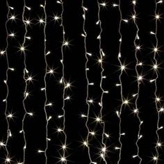 Светодиодная гирлянда-штора LED 160 лампочек, 5 режимов, 1.5 м (тепло-белая) NO Name