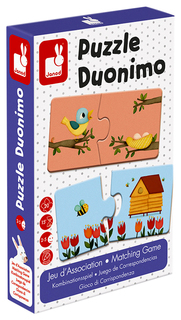 Пазл "Duonimo. Найди соответствие", арт. J02708 Janod