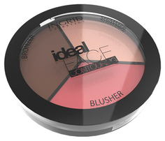 Корректор для лица INGRID Cosmetics Ideal Face Contouring 3 в 1 палетка 19 гр