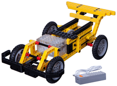 Логические, развивающие игры и игрушки Bondibon Конструктор "Мощные машины" 4 в 1, 216 дет