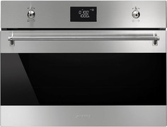Встраиваемый электрический духовой шкаф Smeg SF4390MCX Silver