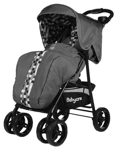 Прогулочная коляска Baby Care Voyager серая