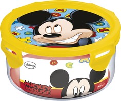Контейнер пластиковый Stor (круглый, 550 мл). Микки Маус Символы, артикул 19061