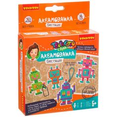 Набор для творчества Bondibon "Блестящая аквамозаика. Роботы"