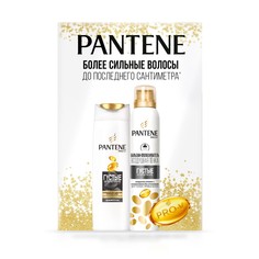 Набор Pantene Шампунь Густые и Крепкие 250 мл + бальзам Воздушная Пенка 180мл