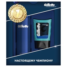 Набор Gillette Ultra Sensitive Гель для бритья+ Гель после бритья 75мл