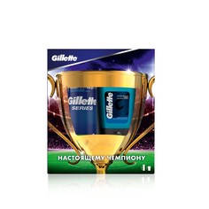 Подарочный набор Gillette Series Пена д/бритья для чувств.кожи 100мл+гель после бритья
